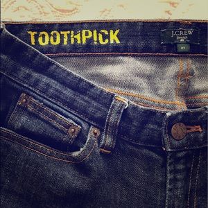 J.Crew Toothpick Jeans.